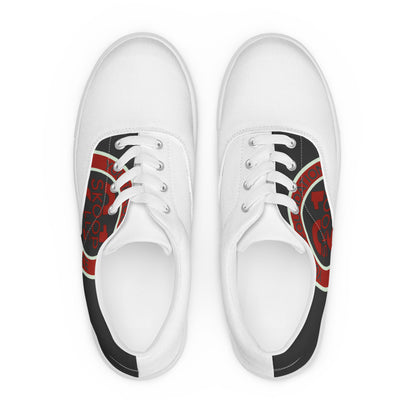 Men’s lace-up canvas shoes