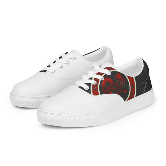 Men’s lace-up canvas shoes