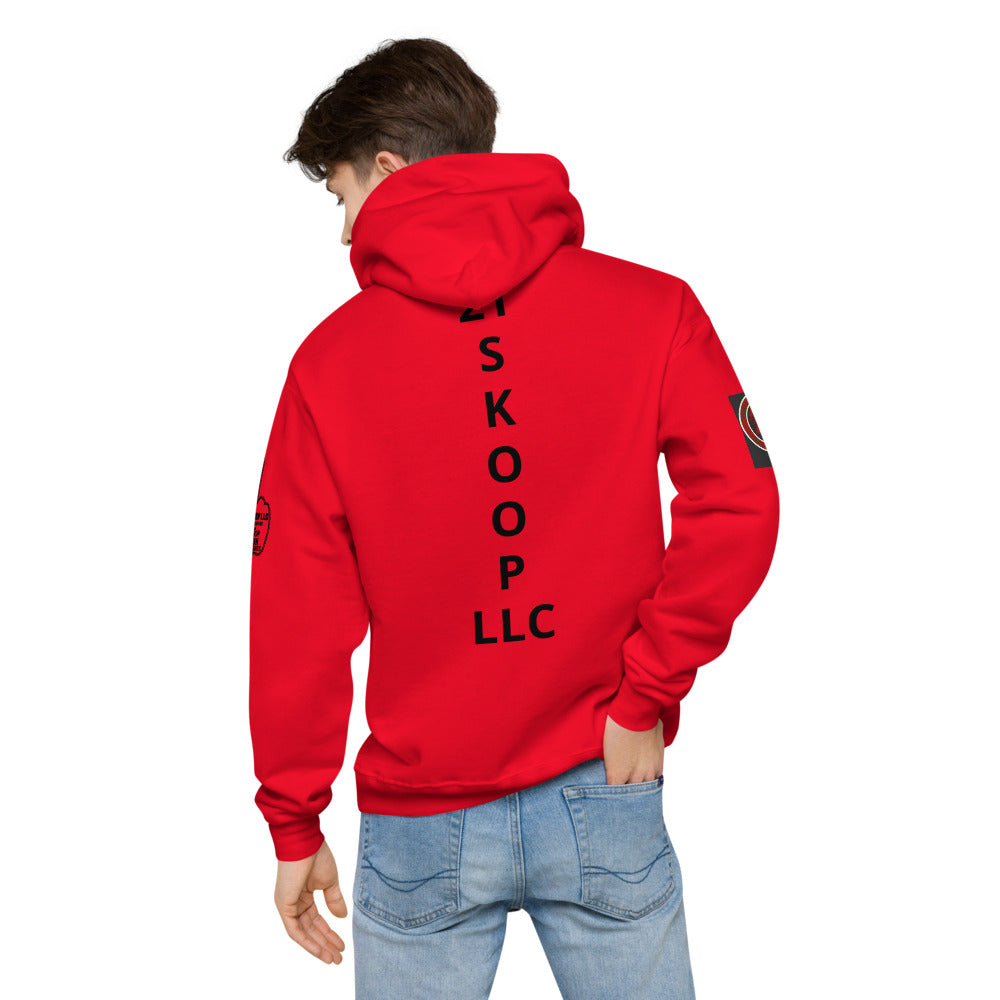 Unisex fleece hoodie