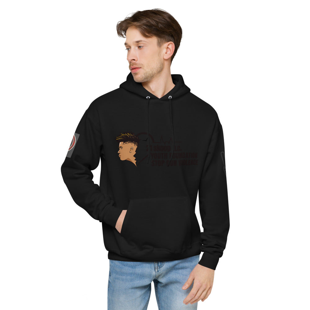 Unisex fleece hoodie