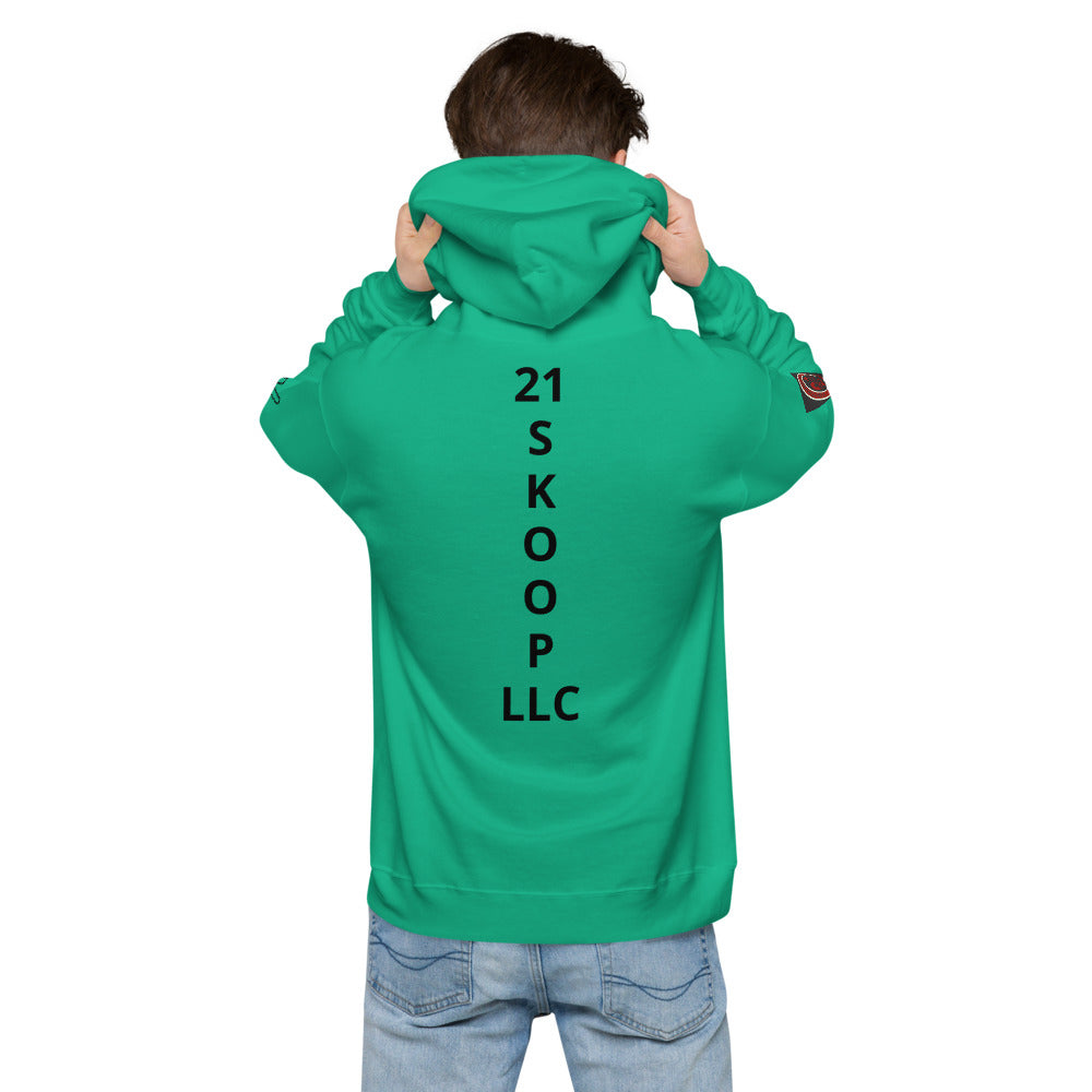 Unisex fleece hoodie