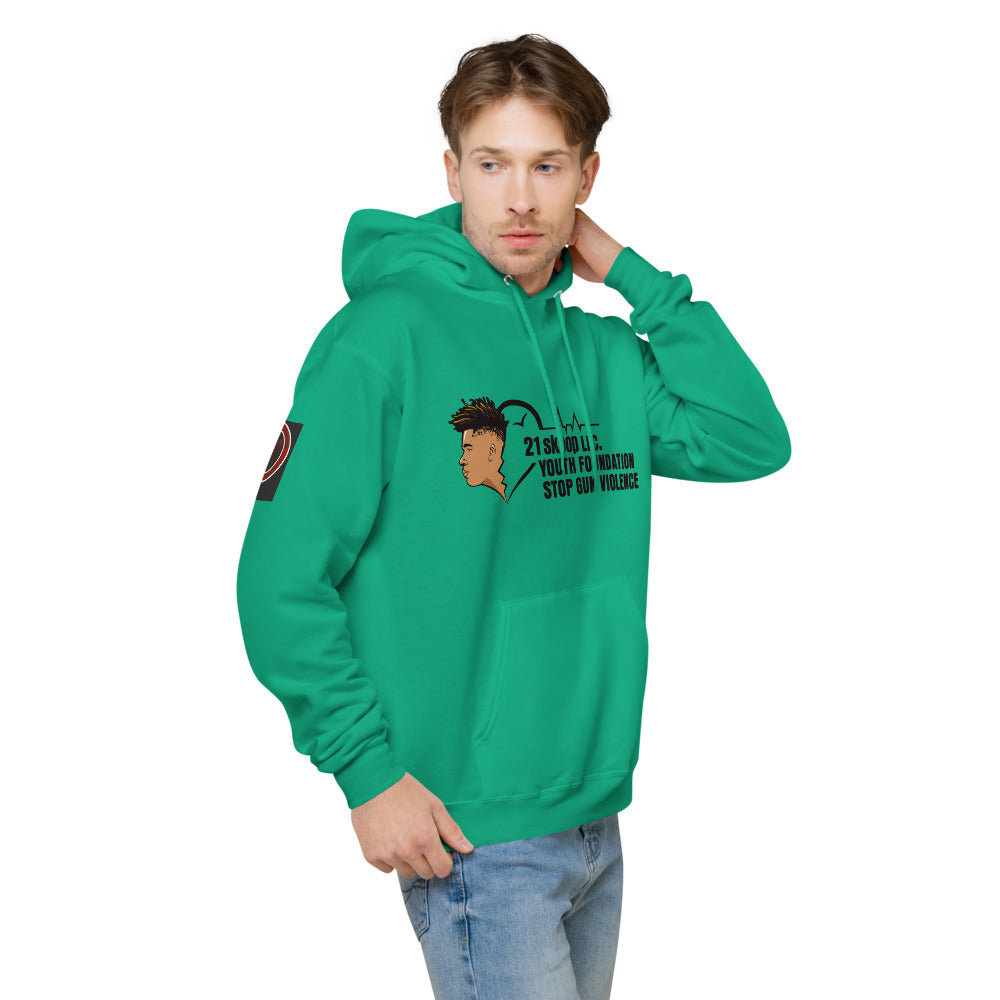 Unisex fleece hoodie