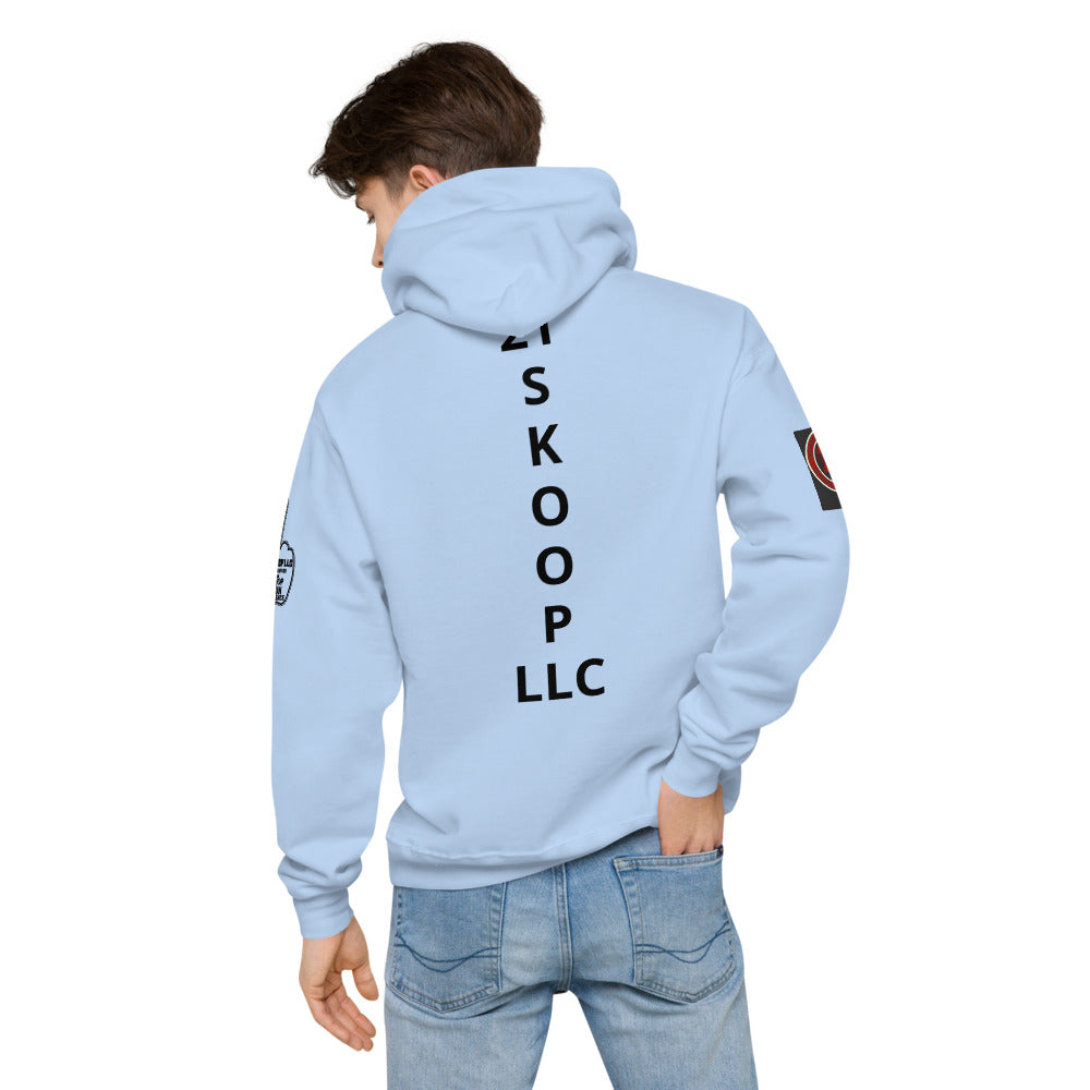 Unisex fleece hoodie