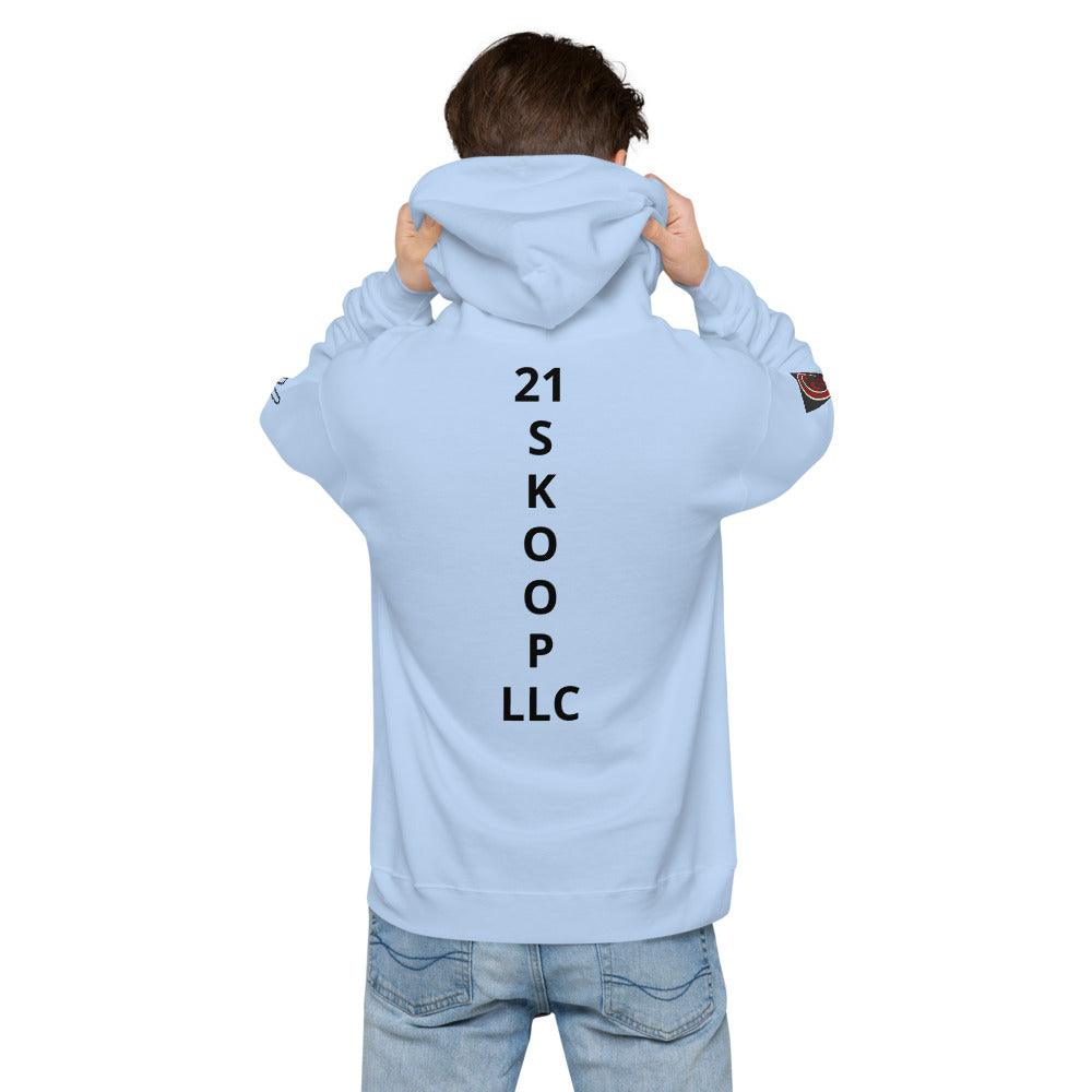 Unisex fleece hoodie