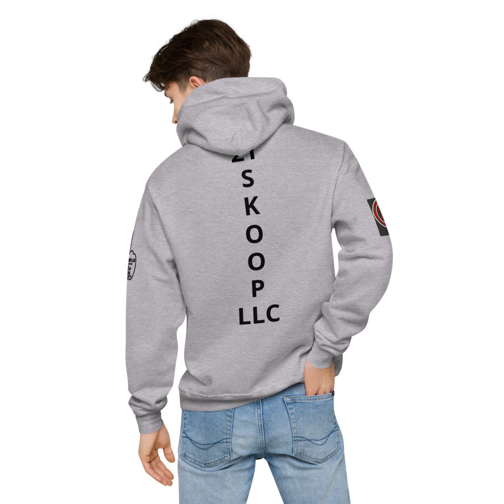 Unisex fleece hoodie