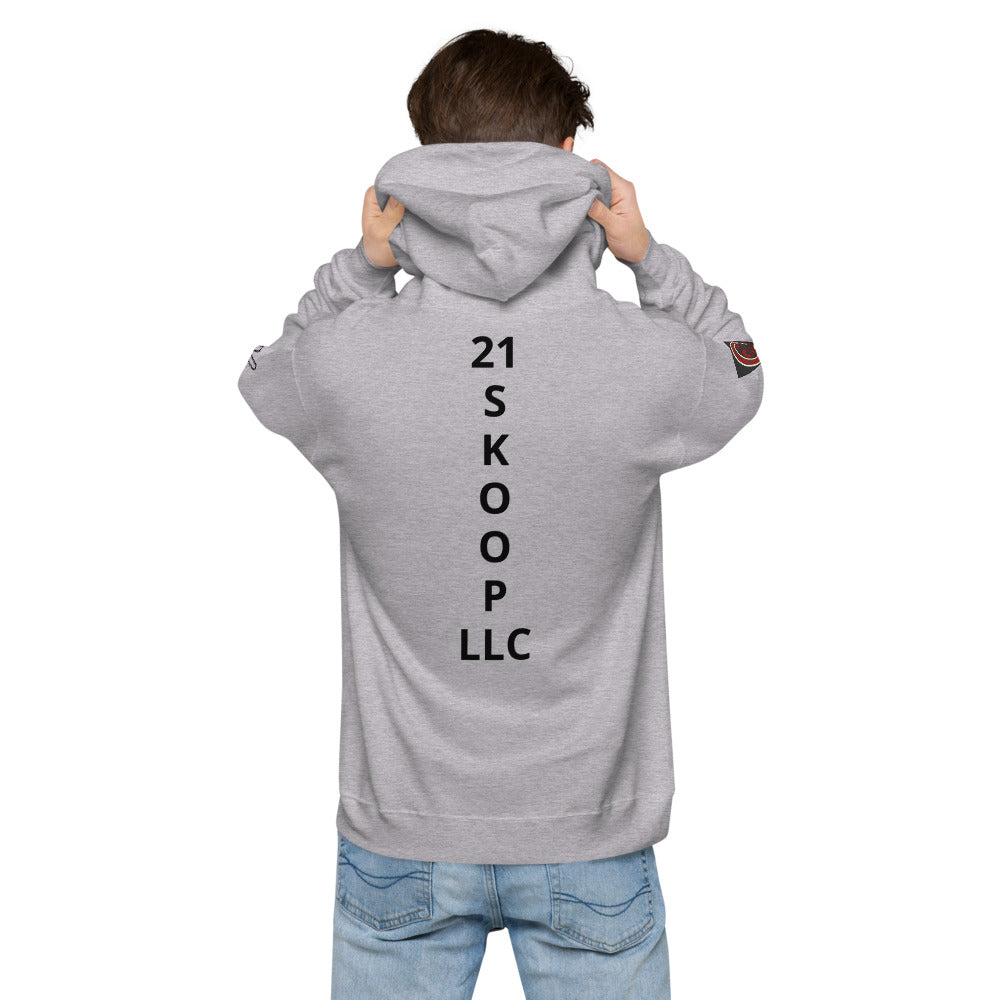 Unisex fleece hoodie