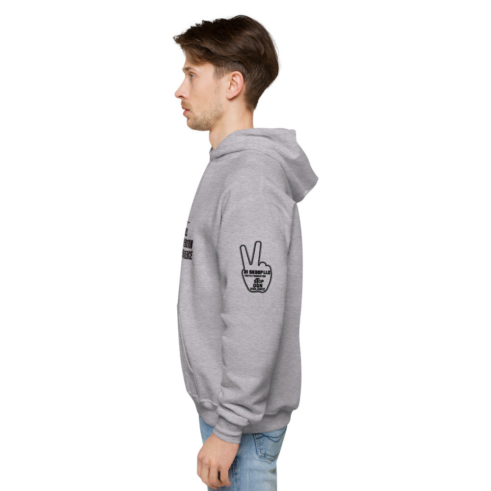 Unisex fleece hoodie