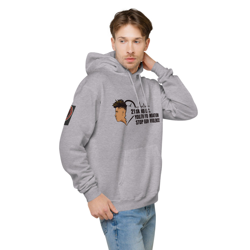 Unisex fleece hoodie