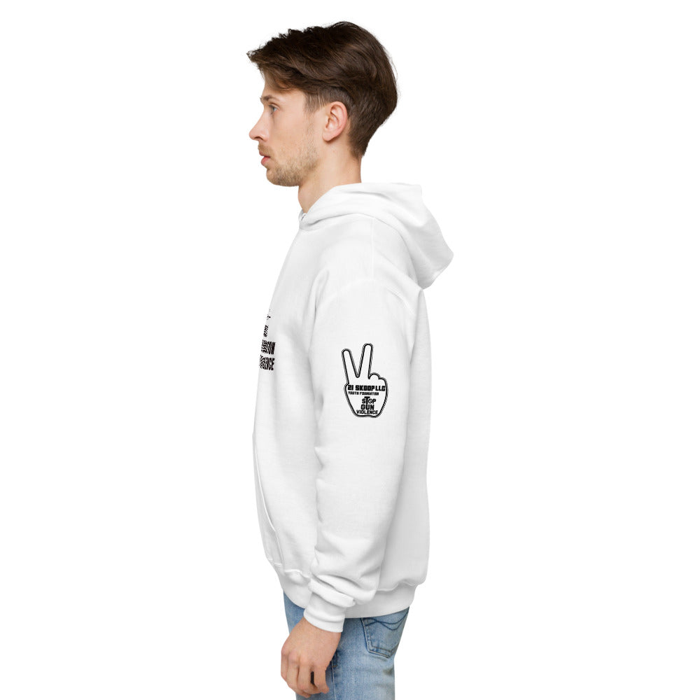 Unisex fleece hoodie