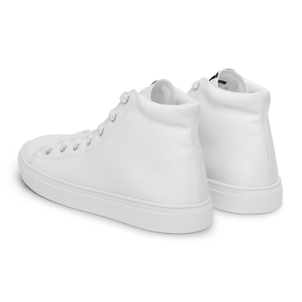 Women’s high top canvas shoes